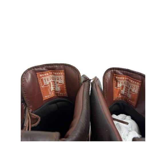 Tecovas Dark Brown Leather Moc Toe Work Boots main image 6